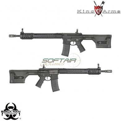 Fucile Elettrico Aeg Black Rain Ordnance Rifle Pts Black King Arms (ka-ag-195-pts)