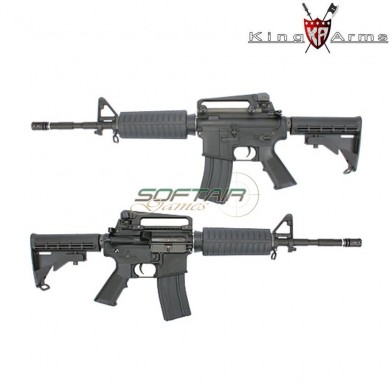 Electric Rifle Aeg M4a1 Ultra Grade Matte Black King Arms (ka-ag-146)
