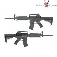 Electric Rifle Aeg M4a1 Ultra Grade Matte Black King Arms (ka-ag-146)
