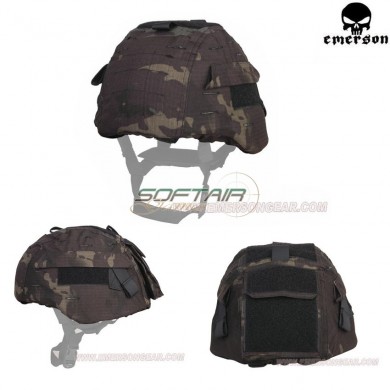 Helmet Cover For Mich 2000 Multicam Black Emerson (em9225bk00)