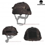 Copri Elmetto Per Mich 2002 Multicam Black Emerson (em9225bk02)