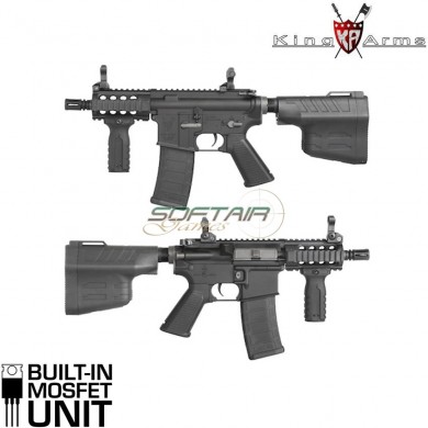 Electric Rifle Aeg M4 Tws Type 3 Ultra Grade Ii Matte Black King Arms (ka-ag-203-bk)