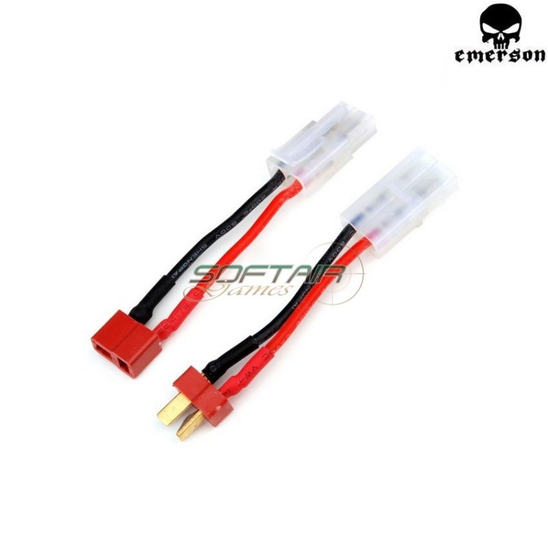 T-plug Standard Deans To Large Tamiya Emerson (em8404)