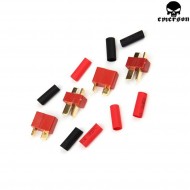 Set 2 Connectors Deans Type T-plug Emerson (em8411)