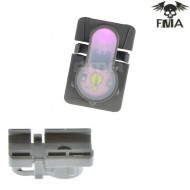 S-lite 1913 Type Rail Mount Foliage Green With Pink Strobe Light Fma (fma-tb978-pk)