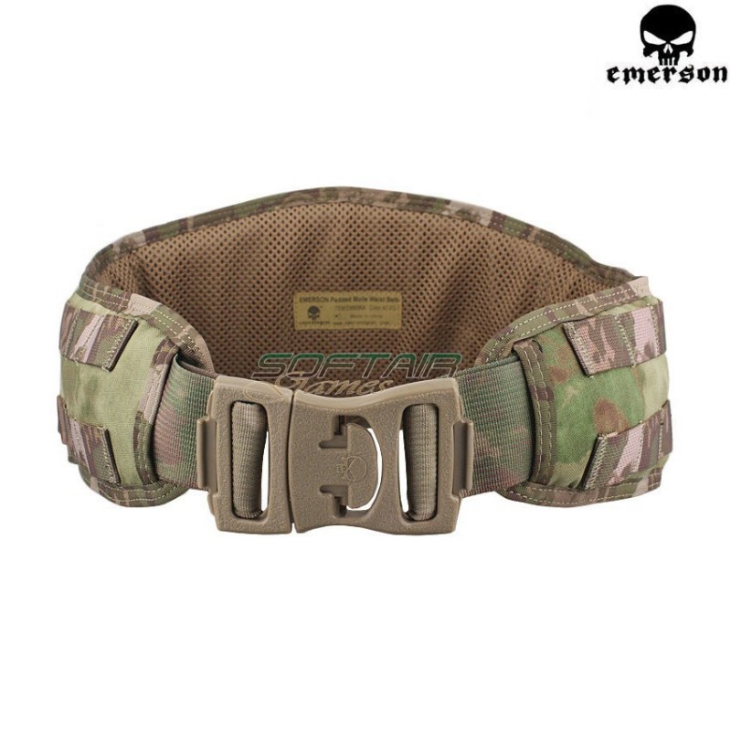 Cinturone Combat Army Molle Imbottito Atacs Fg Emerson (em9086a)