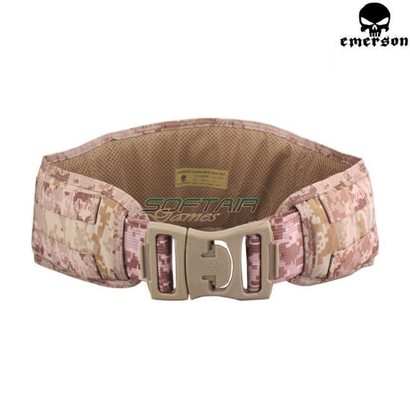Padded Combat Army Molle Belt Aor1 Emerson (em9086c)