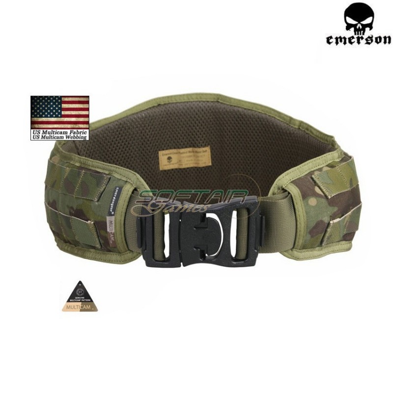 Cinturone Combat Army Molle Imbottito Multicam® Tropic Genuine Usa Emerson (em9086mctp)