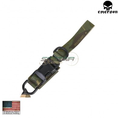 Portachiavi Tactical Multicam® Tropic Genuine Usa Emerson (em8897mctp)