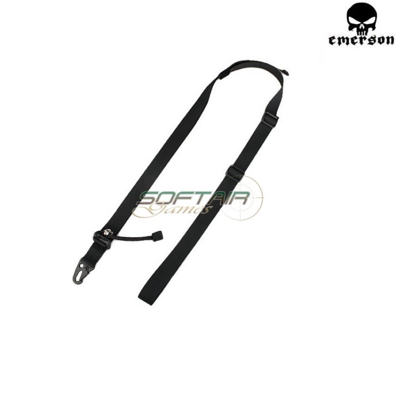 Cinghia A Due Punti Black Fast Quick Emerson (em8884e)