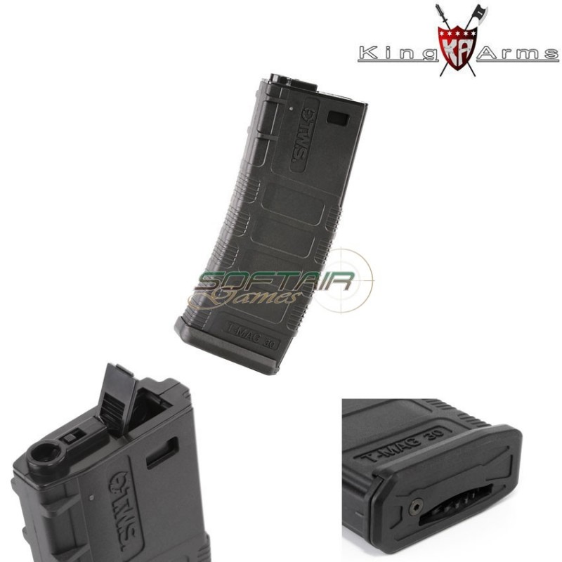 Caricatore Maggiorato Tws Tmag 370bb Black Per M4/bro King Arms (ka-mag-72-bk)