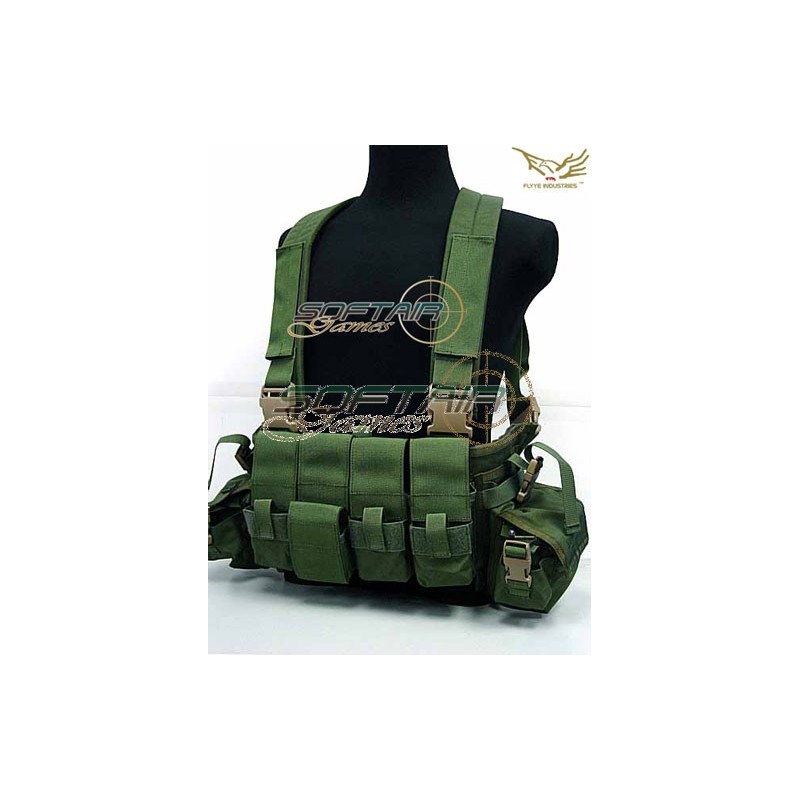Lbt 1961a Chest Rig Olive Drab Flyye Industries Airsoft - Softair