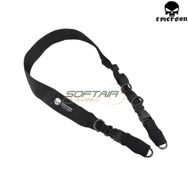 Cinghia 1/2 Punti Black Lqe Type Delta Emerson (em8490)