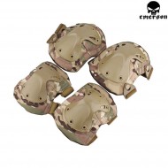 Set Ginocchiere & Gomitiere Multicam Hatch Type Tactical Takpad Emerson (em7052) Set Ginocchiere & Gomitiere Multicam Hatch Type Tactical Takpad Emerson (em7052)