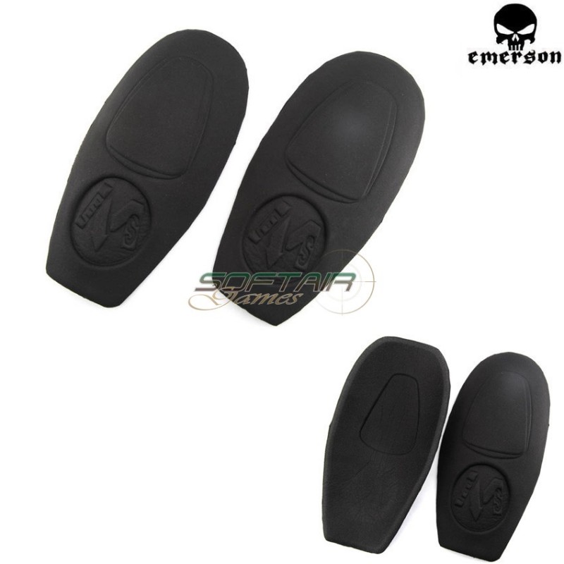 Set Ginocchiere Gen.3 Black Invisible Type Emerson (em7069)