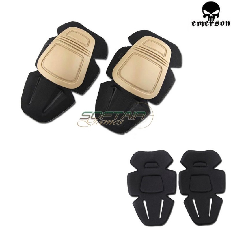 Set Knee Pad Gen.3 Tan Combat Type Emerson (em7066)