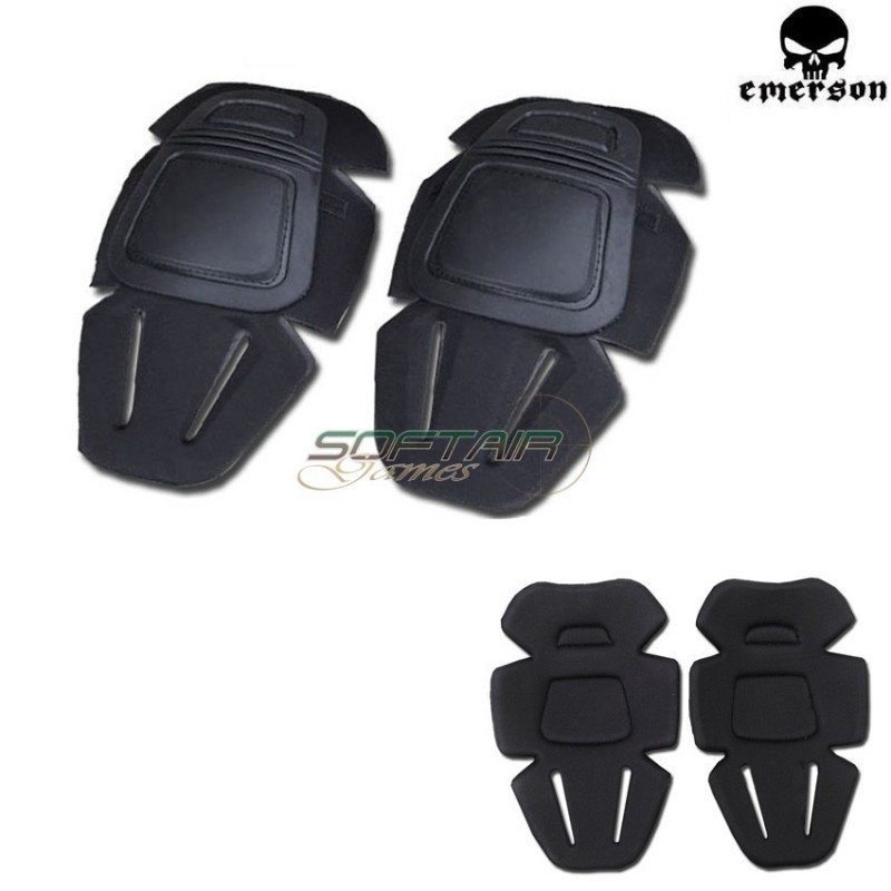Set Knee Pad Gen.3 Black Combat Type Emerson (em7066a)