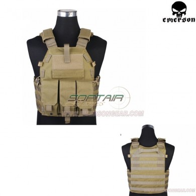 Tactical Vest Lbt 6094k Style Khaki Emerson (em7356a)