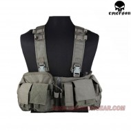 Chest Rig Vest Uw Gen 5 Split Front Foliage Green Emerson (em7451h)