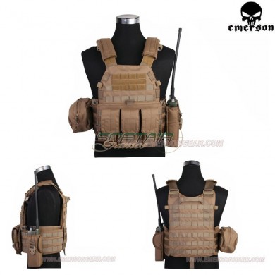 Lbt 6094a Style Plate Carrier Coyote Brown Emerson (em7440cb)