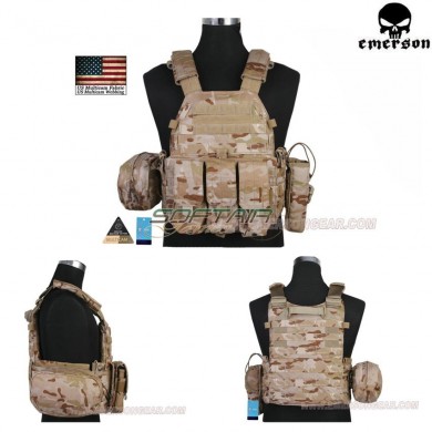 Lbt 6094a Style Plate Carrier Multicam® Arid Genuine Usa Emerson (em7440mcad)