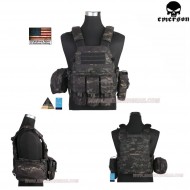 Lbt 6094a Style Plate Carrier Multicam® Black Genuine Usa Emerson (em7440mcbk)
