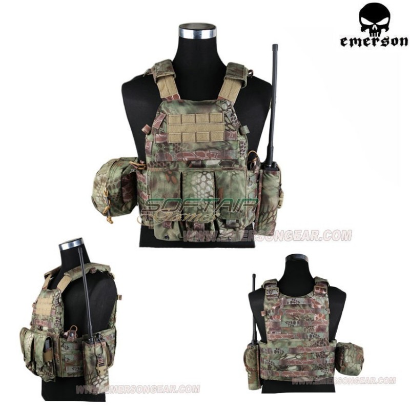 Lbt 6094a Style Plate Carrier Multicam® Tropic Genuine Usa Emerson