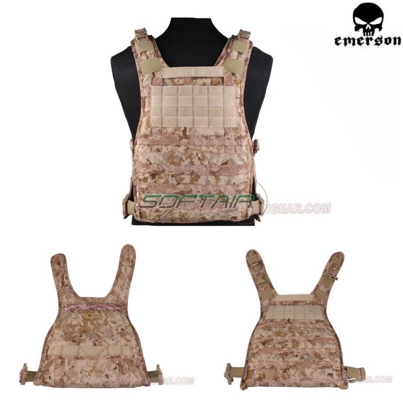 Pannello Posteriore Molle Per Rrv Type Vest Aor1 Emerson (em7444a)