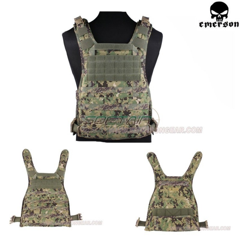 Pannello Posteriore Molle Per Rrv Type Vest Aor2 Emerson (em7444b)