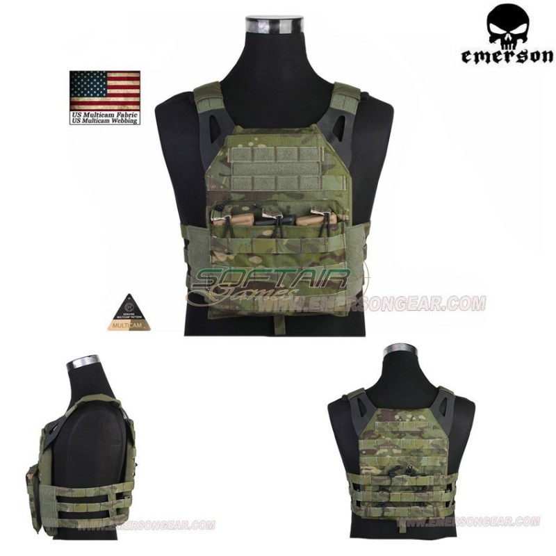 Vest Jpc Multicam® Tropic Genuine Usa Emerson (em7344mctp)