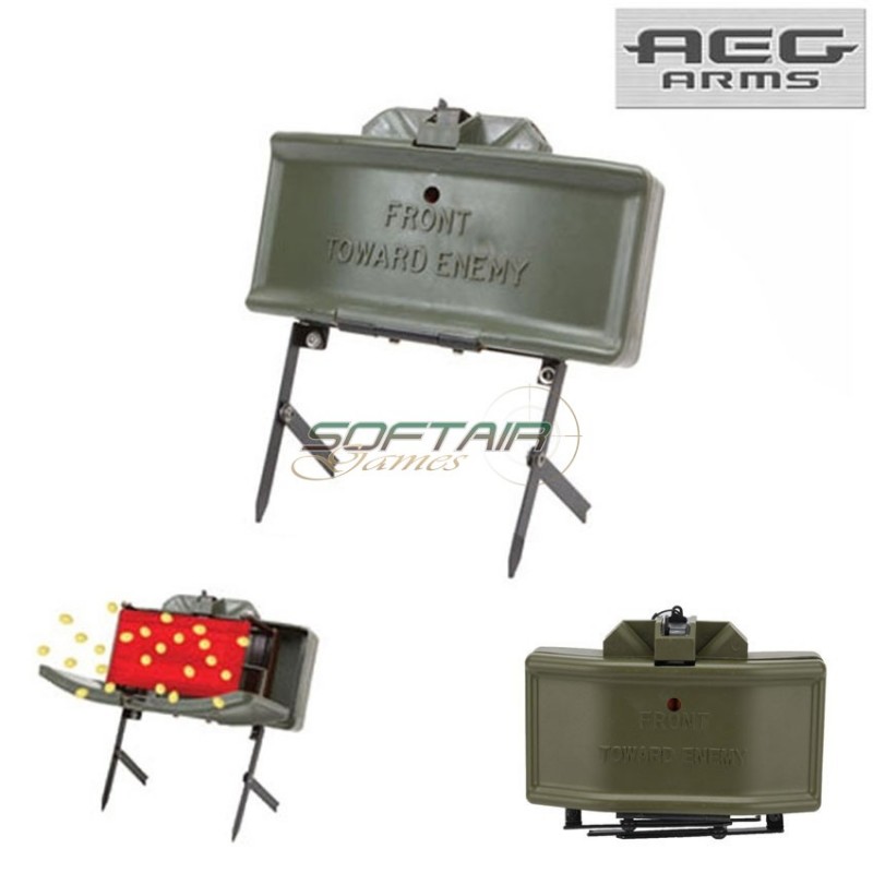 Mina Anti Uomo Airsoft Claymore M18a1 A Filo Aeg Arms (aa-m18a1) Mina Anti Uomo Airsoft Claymore M18a1 A Filo Aeg Arms (aa-m18a1)