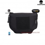 Drop Down Velcro Utility Pouch Black Emerson (em9283bk)