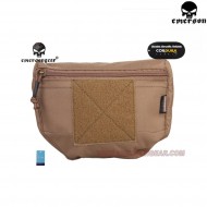 Drop Down Velcro Utility Pouch Coyote Brown Emerson (em9283cb)