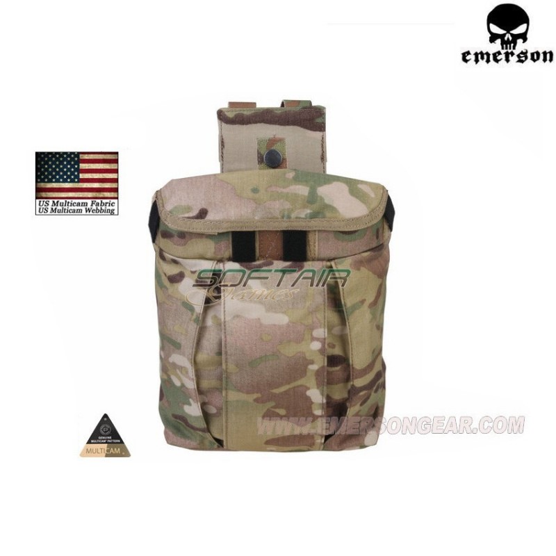 Tasca Porta Caricatori Esausti Tactical Multicam® Genuine Usa Emerson (em9042a)