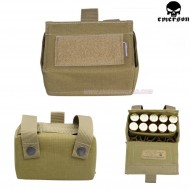 Tasca Molle Per Bossoli Shotgun Khaki Emerson (em9040b)