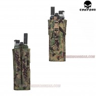 Tactical Open Radio Pouch Aor2 For Prc148/152 Type Emerson (em8350b)