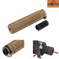 Kac Style Qd Long Silencer Dark Earth Big Dragon (bd3533a) Kac Style Qd Long Silencer Dark Earth Big Dragon (bd3533a)