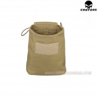 Folding Dump Pouch Khaki Emerson (em9041b)
