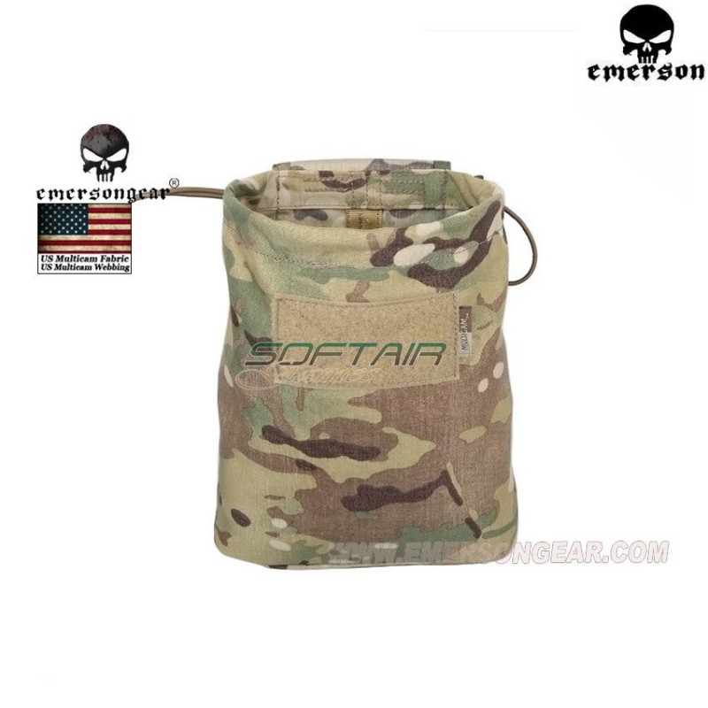 Tasca Folding Porta Caricatori Esausti Multicam® Genuine Usa Emerson (em9041d)