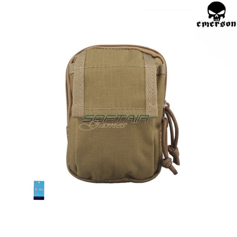 Compat Utility Khaki Pouch Emerson (em8338b)