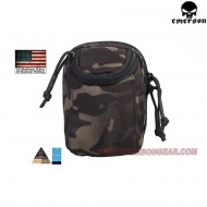 Waist Utility Multicam® Black Genuine Usa Pouch Emerson (em8349mcbk)