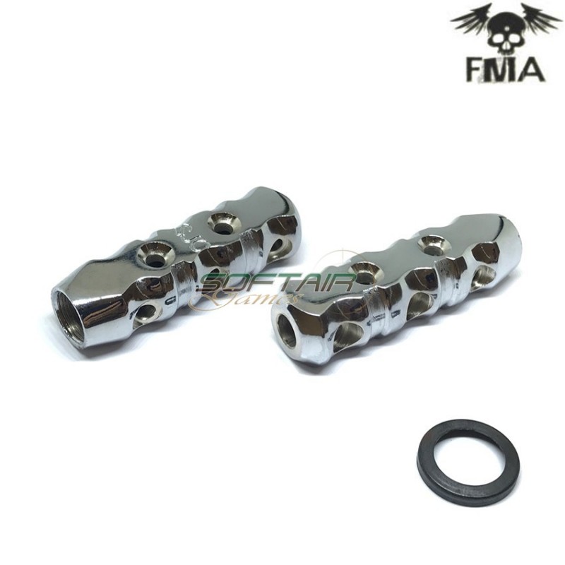 Flash Hider Sj Lalu Silver Fma (fma-tb230)
