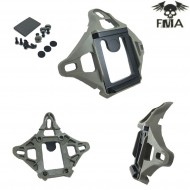 Wilcox Shroud Style 4 Holes P/n Foliage Green For Helmets Fma (fma-tb736-fg)