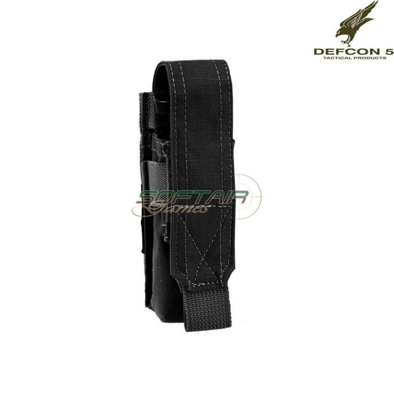 Single Pistol Magazine Pouch Black Defcon 5 (d5-pm01-bk)