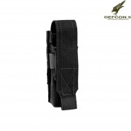 Single Pistol Magazine Pouch Black Defcon 5 (d5-pm01-bk)