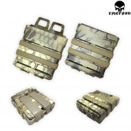 Double Rigid Fast 7.62 Mag Pouch Highlander Emerson (em759)