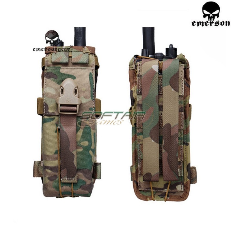 Tactical Vidio Radio Pouch Multicam Emerson (em6059mc)