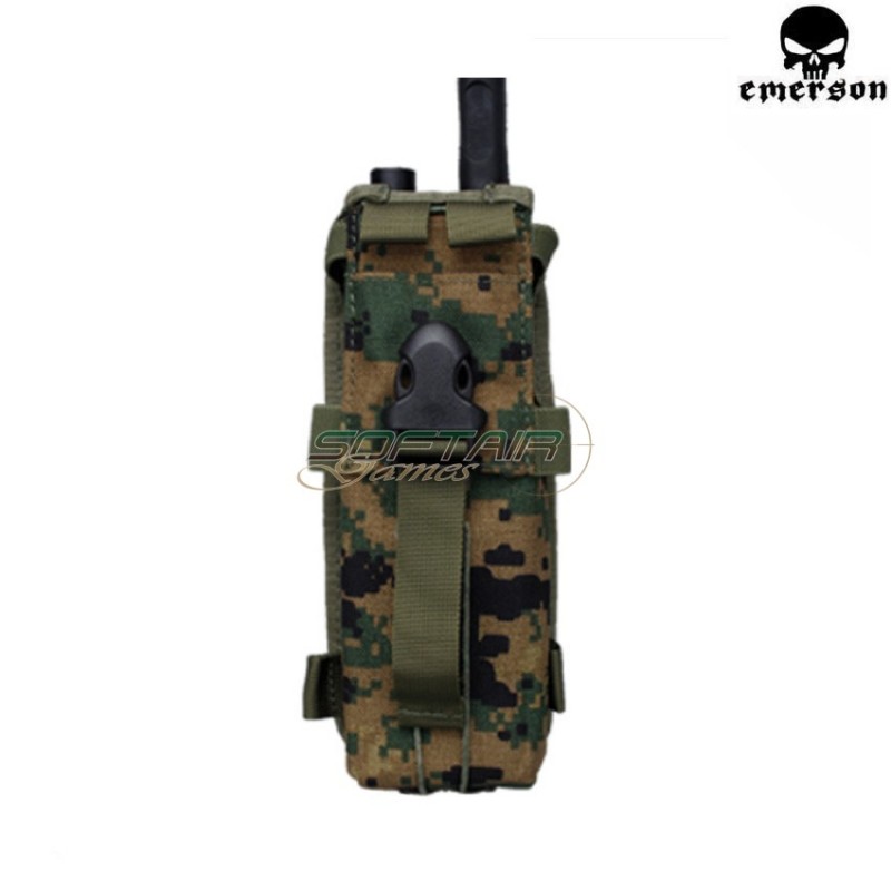 Tactical Vidio Radio Pouch Marpat Emerson (em6059ma)