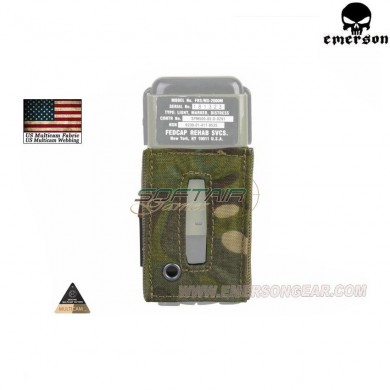 Tasca Velcro Per Ms2000 Distress Marker Multicam® Tropic Genuine Usa Emerson (em7865mctp)