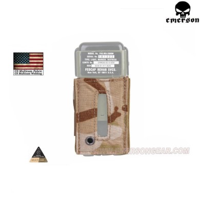 Velcro Pouch For Ms2000 Distress Marker Multicam® Arid Genuine Usa Emerson (em7865mcad)